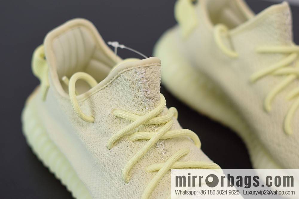 Yeezy Boost 350V2 cream yellow, coconut sports running shoes, item number: F36980