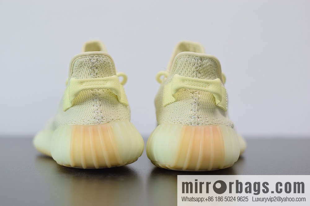 Yeezy Boost 350V2 cream yellow, coconut sports running shoes, item number: F36980