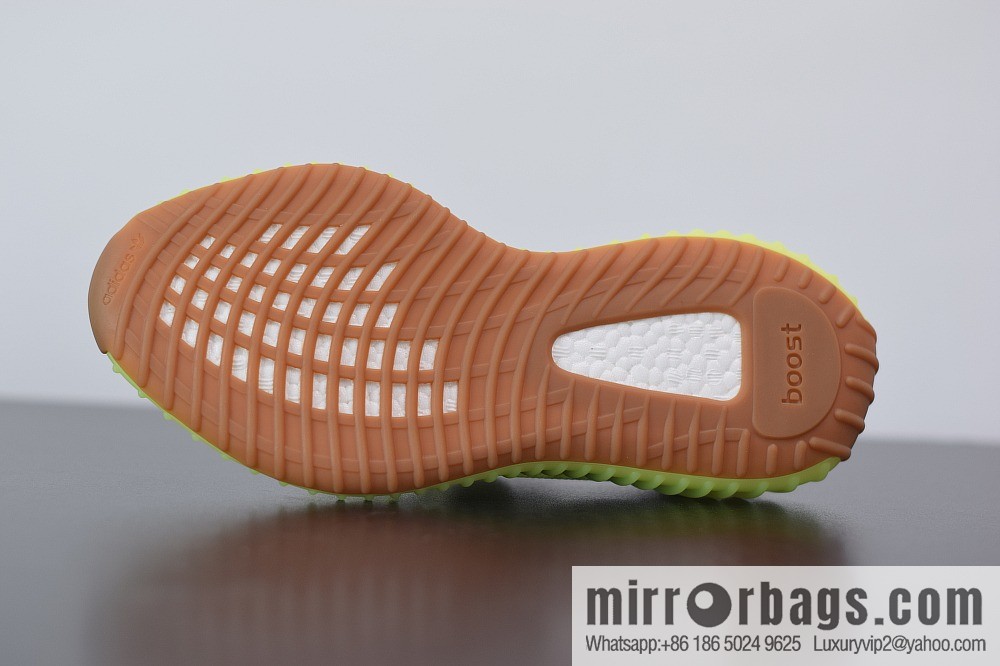 Yeezy Boost 350V2 yellow zebra McDonald's color scheme coconut sports running shoes, official item number: FB37572
