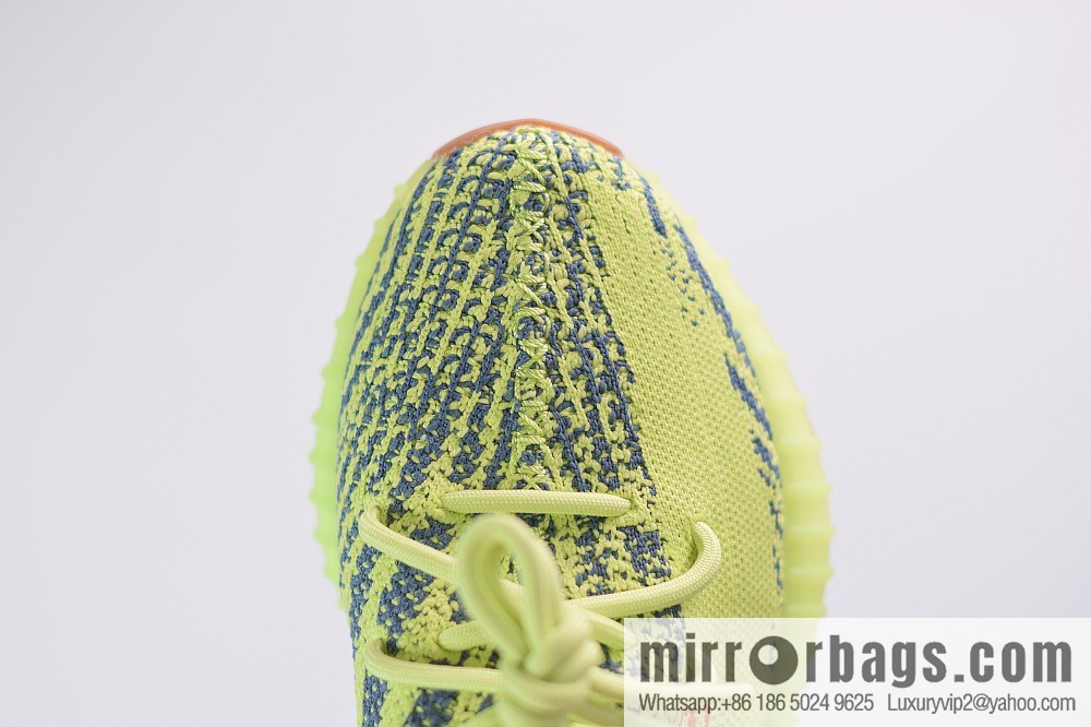Yeezy Boost 350V2 yellow zebra McDonald's color scheme coconut sports running shoes, official item number: FB37572