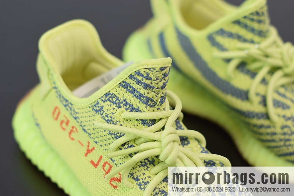 Yeezy Boost 350V2 yellow zebra McDonald's color scheme coconut sports running shoes, official item number: FB37572