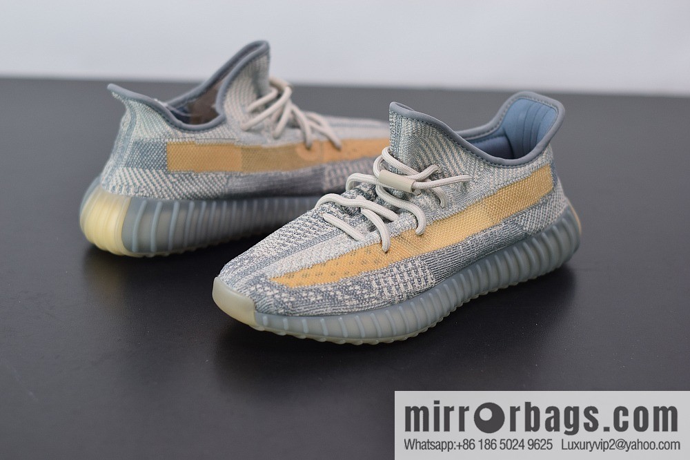 Yeezy Boost 350V2 gray blue, Smurf lsrafil coconut sports running shoes, official item number: FZ5421