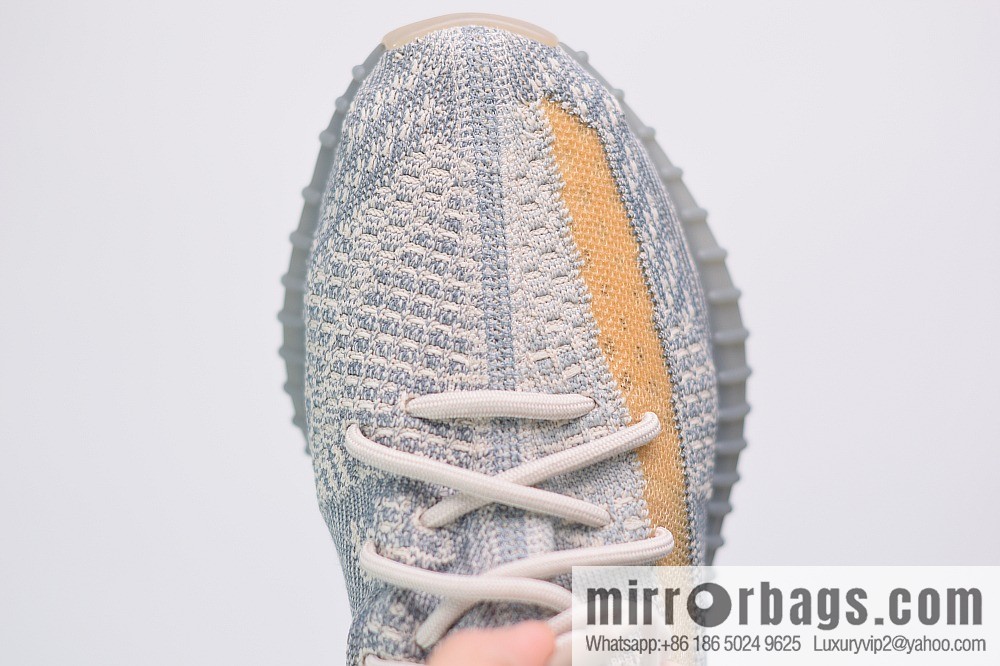 Yeezy Boost 350V2 gray blue, Smurf lsrafil coconut sports running shoes, official item number: FZ5421