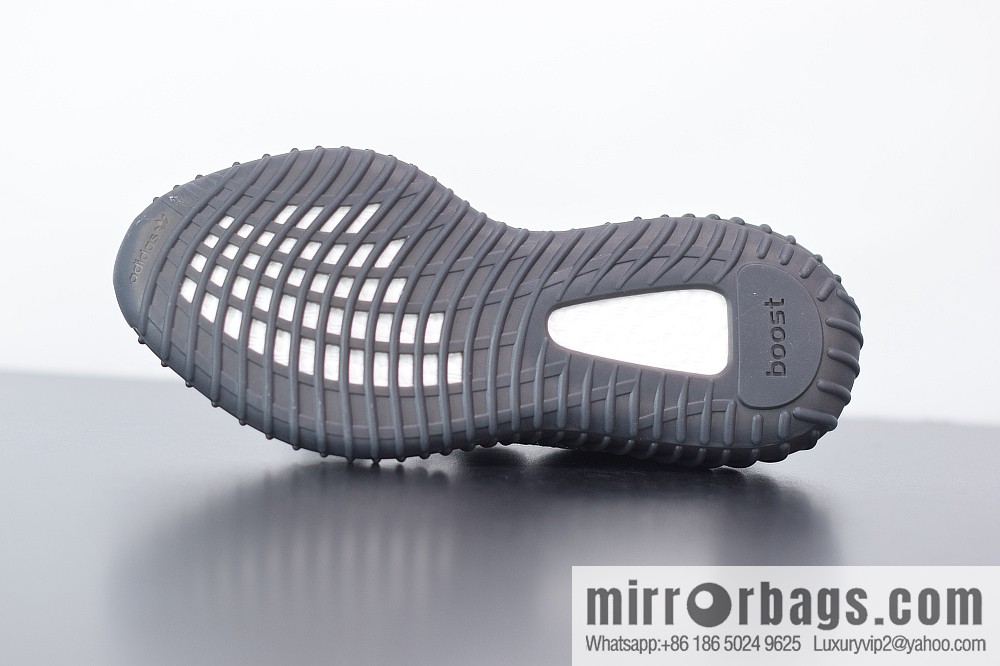 Yeezy Boost 350V2 black gypsy coconut sports running shoes, official item number: FU9007