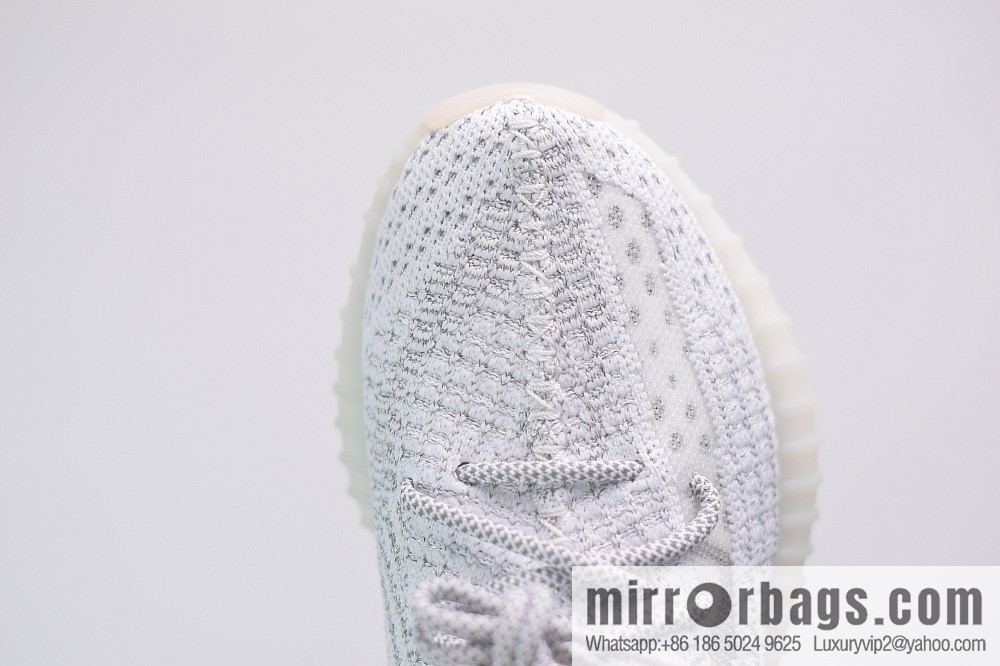 Yeezy Boost 350V2 white gypsy STATIC coconut sports running shoes, official item number: EF2367
