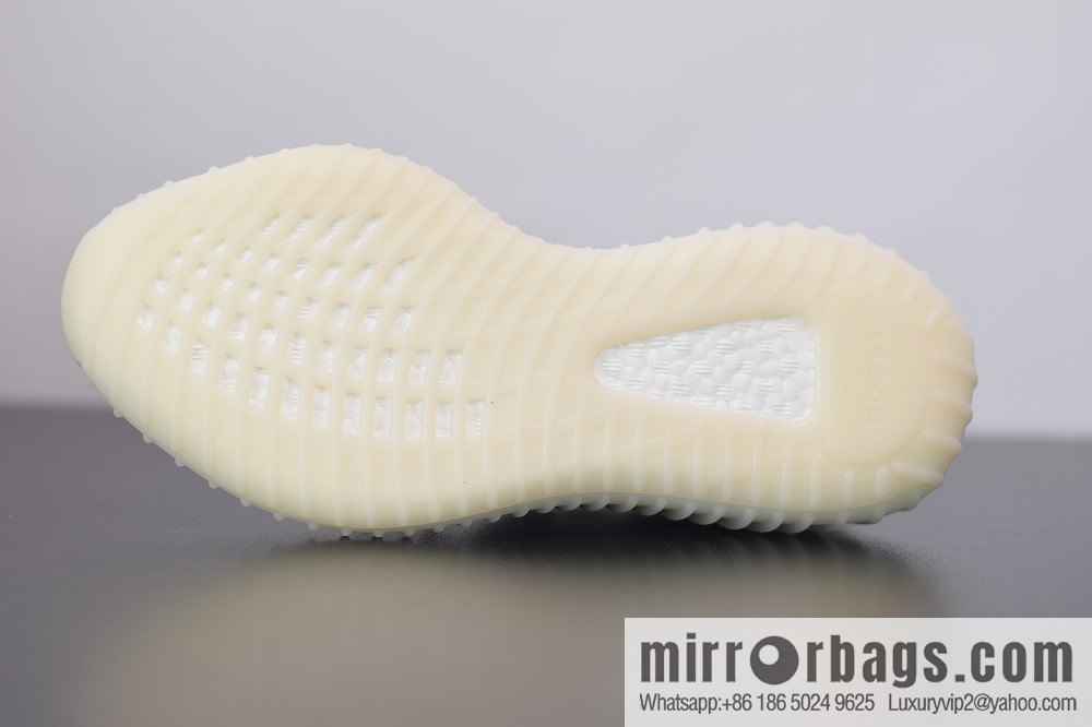 Yeezy Boost 350V2 white gypsy STATIC coconut sports running shoes, official item number: EF2367