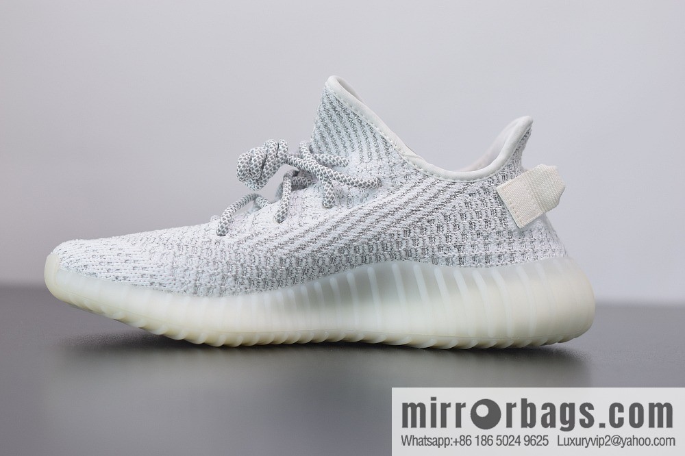 Yeezy Boost 350V2 white gypsy STATIC coconut sports running shoes, official item number: EF2367