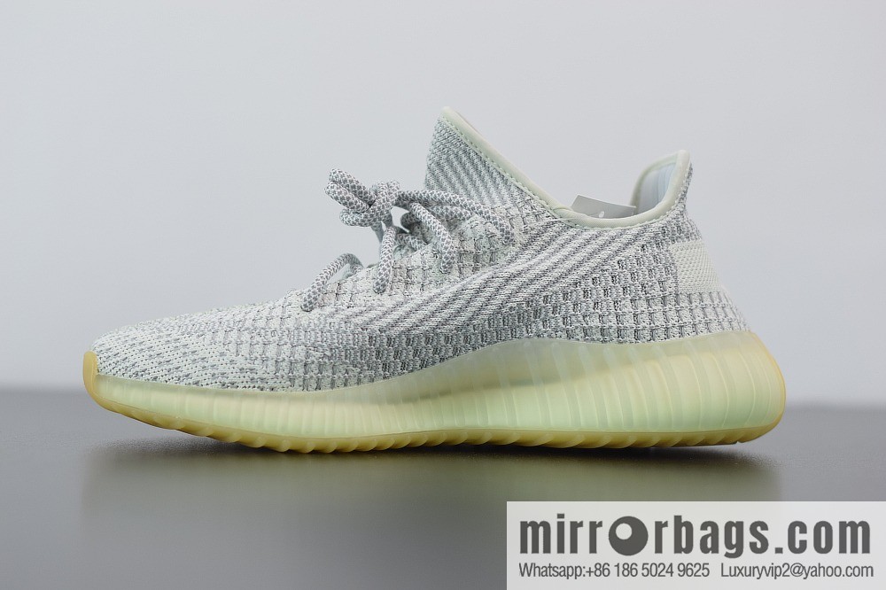 Adidas Yeezy Boost 350V2 Gray Angel Coconut Sports Shoe, item number FX4348