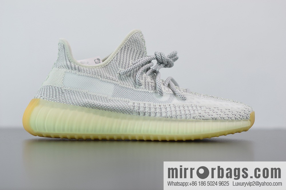 Adidas Yeezy Boost 350V2 Gray Angel Coconut Sports Shoe, item number FX4348