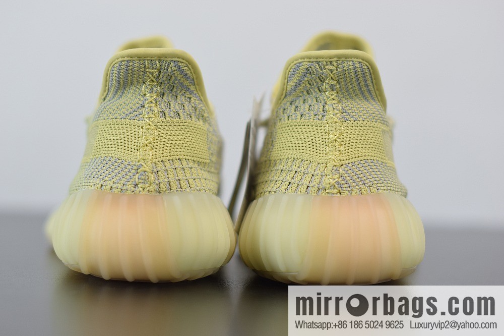 Yeezy Boost 350V2 dirty yellow angel coconut sports shoes, item number FV3250