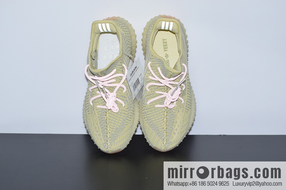 Yeezy Boost 350V2 dirty yellow angel coconut sports shoes, item number FV3250