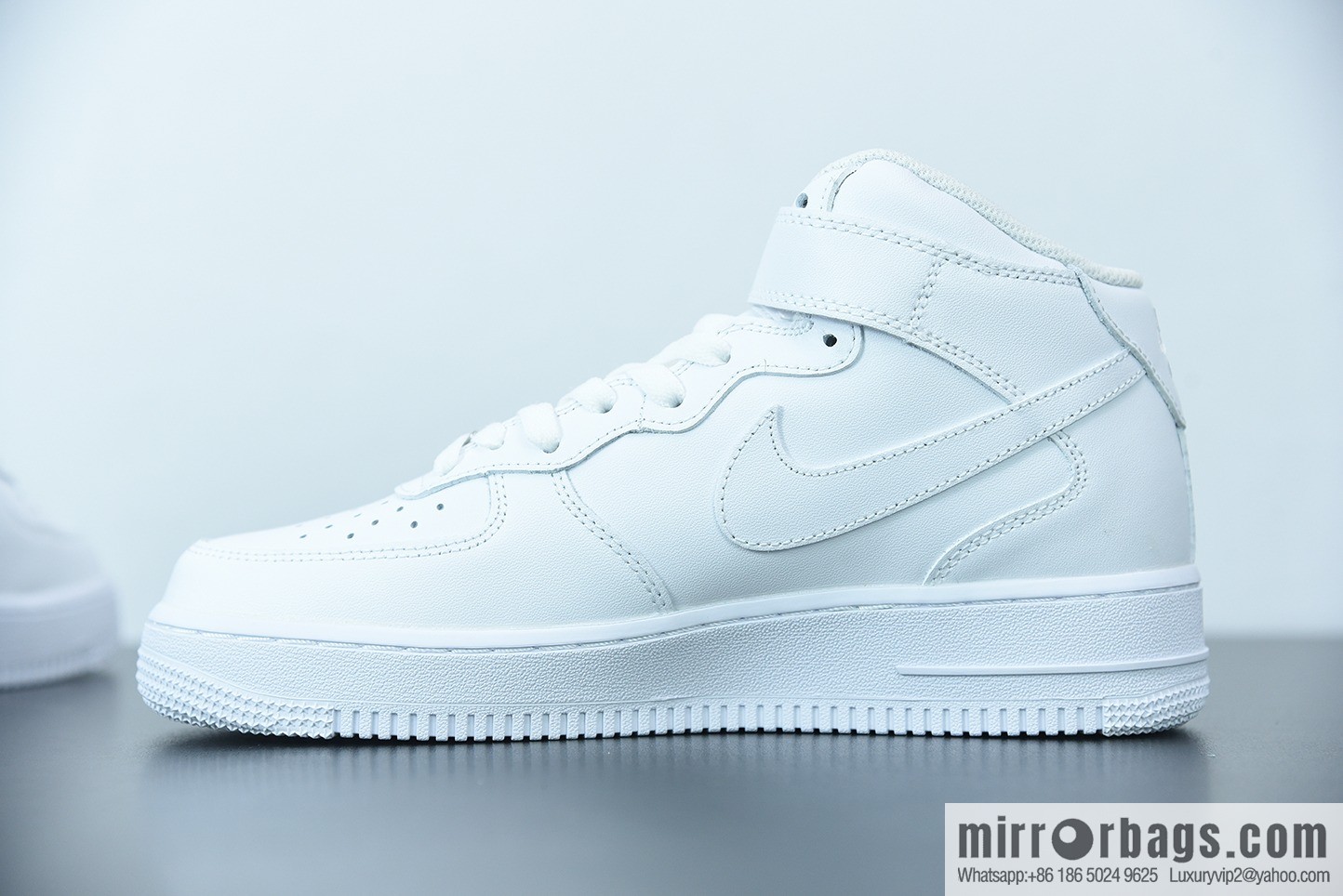 NK Air Force 1 Air Force One Pure White High Top Classic Versatile Leisure Sports Shoes Item No.: 315123-111