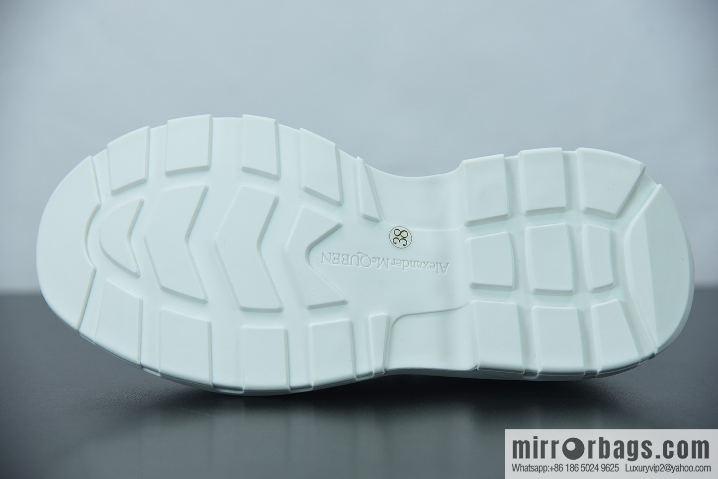 Alexander McQueen/Alexander McQueen muffin shoes platform heightening canvas shoes Y07H5