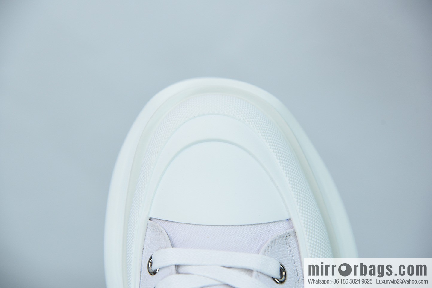 Alexander McQueen/Alexander McQueen muffin shoes platform heightening canvas shoes Y07H5