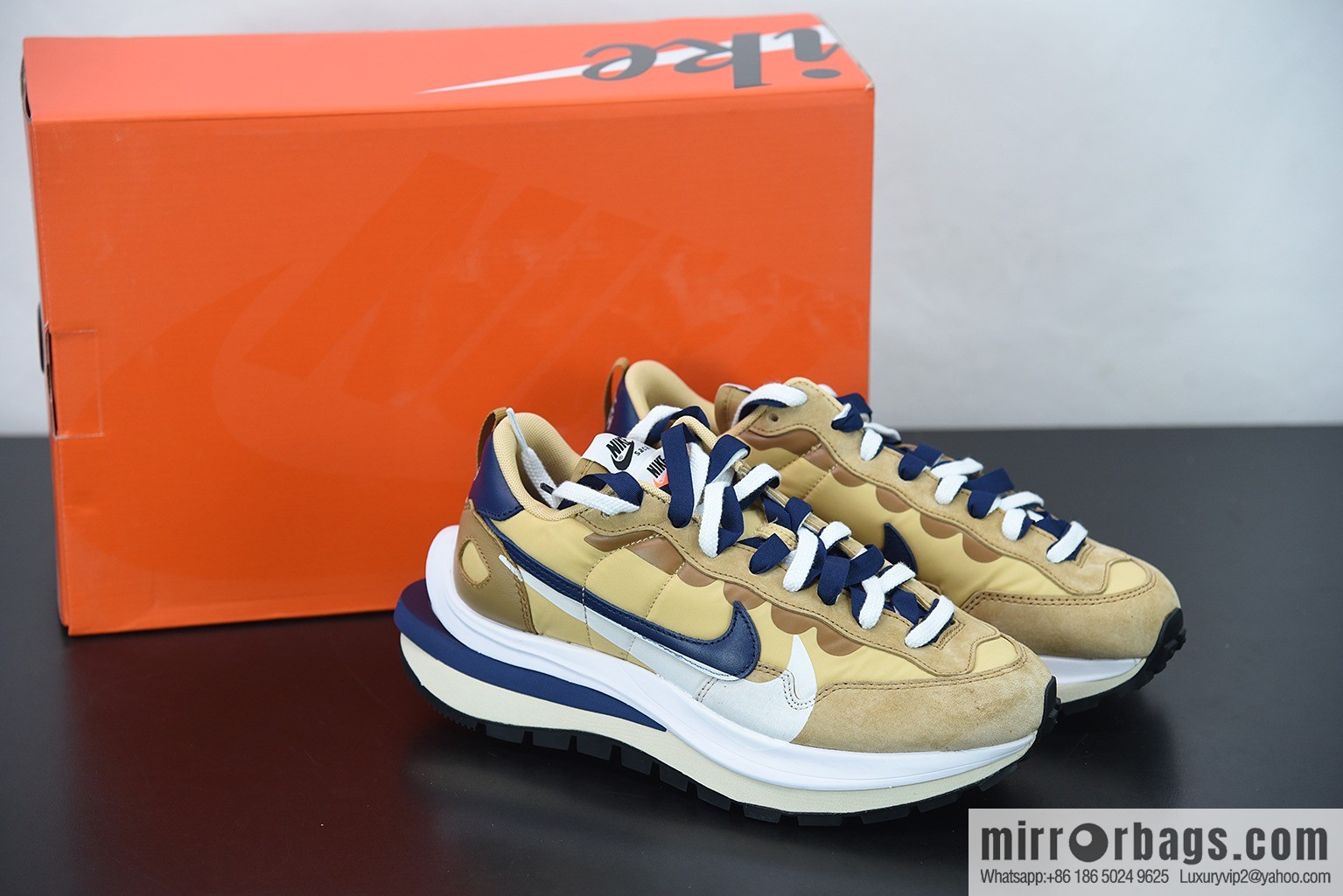 Sacai x VaporWaffle 3.0 catwalk concept casual sneakers item number: DD1875-200