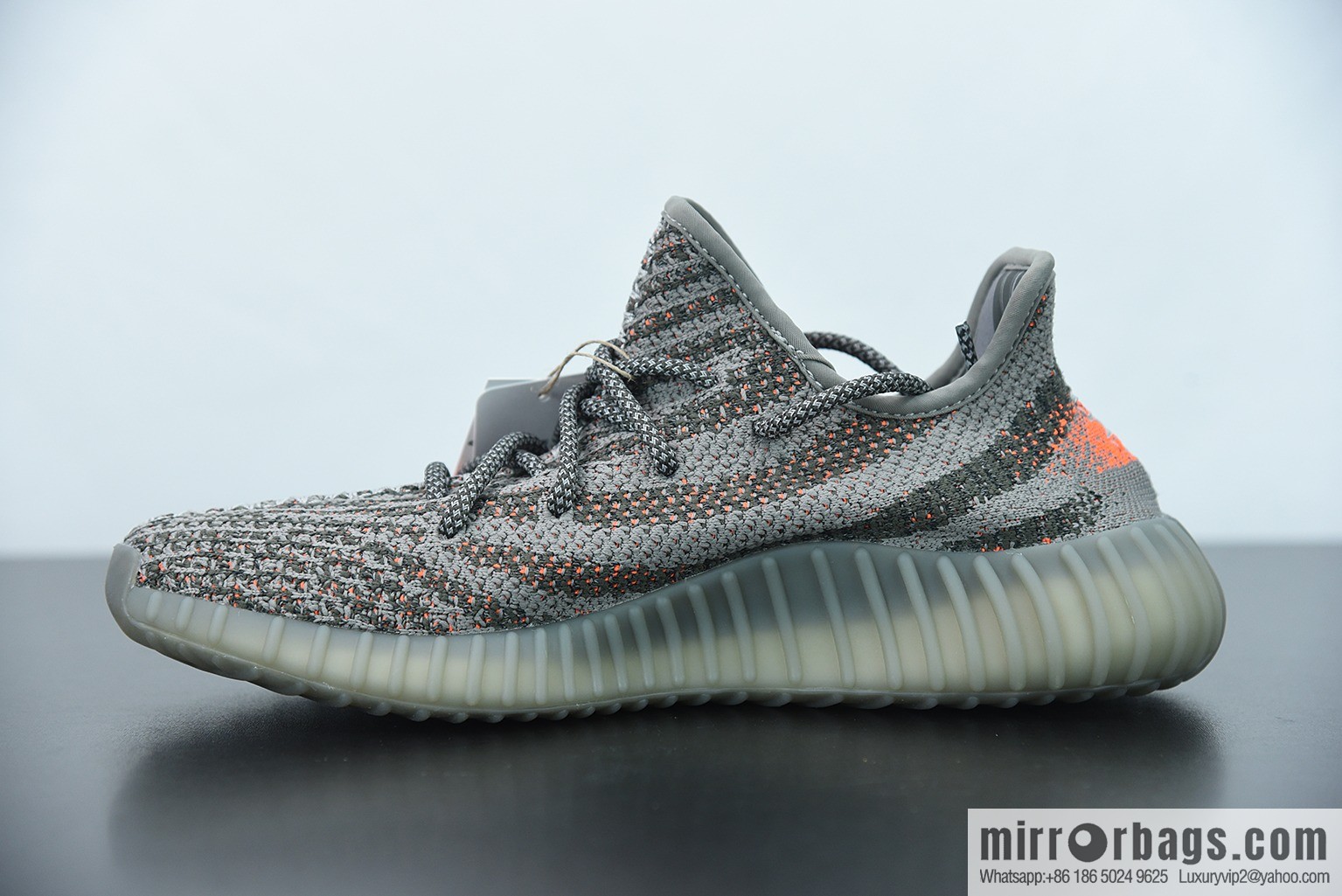 Yeezy Boost 350V2 Coconut 350 Series, Grey Orange/Reef Lime, Gypsy, Coconut Sports Shoes, Item Number: GW1229