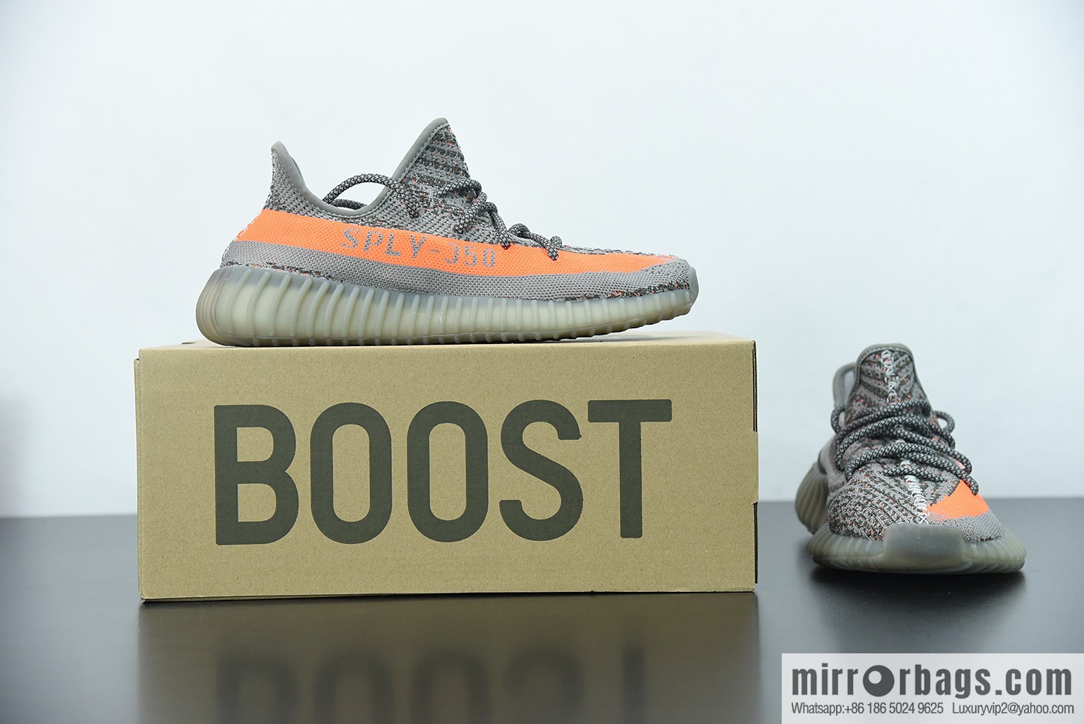 Yeezy Boost 350V2 Coconut 350 Series, Grey Orange/Reef Lime, Gypsy, Coconut Sports Shoes, Item Number: GW1229