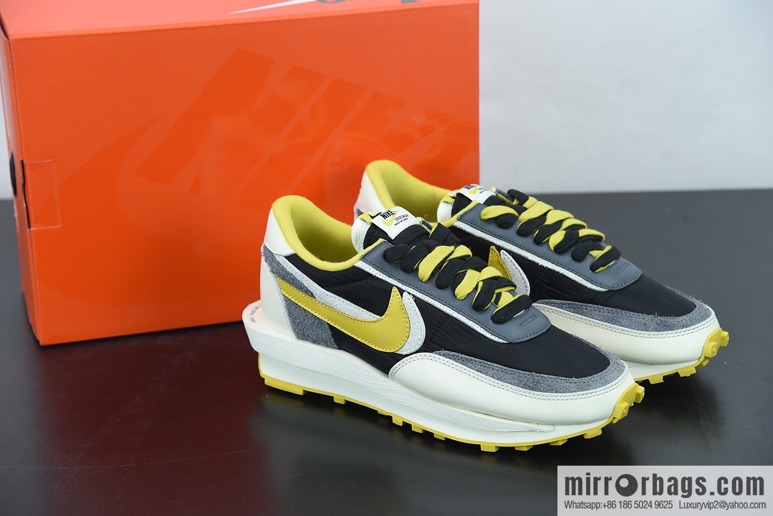 M07M4 NK SACAI X UNDERCOVER X LDWAFFLE three-way joint sneakers item number: DJ4877-001