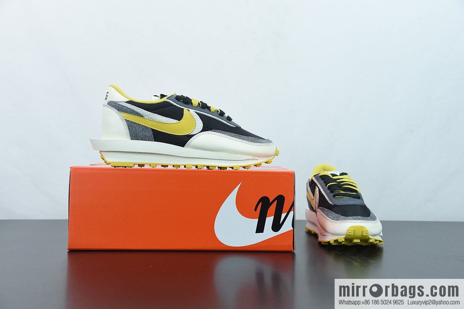 M07M4 NK SACAI X UNDERCOVER X LDWAFFLE three-way joint sneakers item number: DJ4877-001