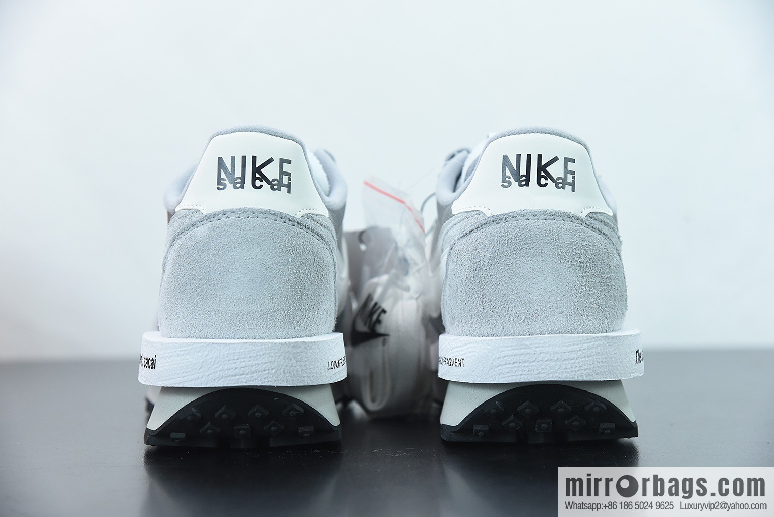 T00C5 Fragment Design x Sacai x LDWaffle catwalk casual sneakers Part Number: DH2684-001