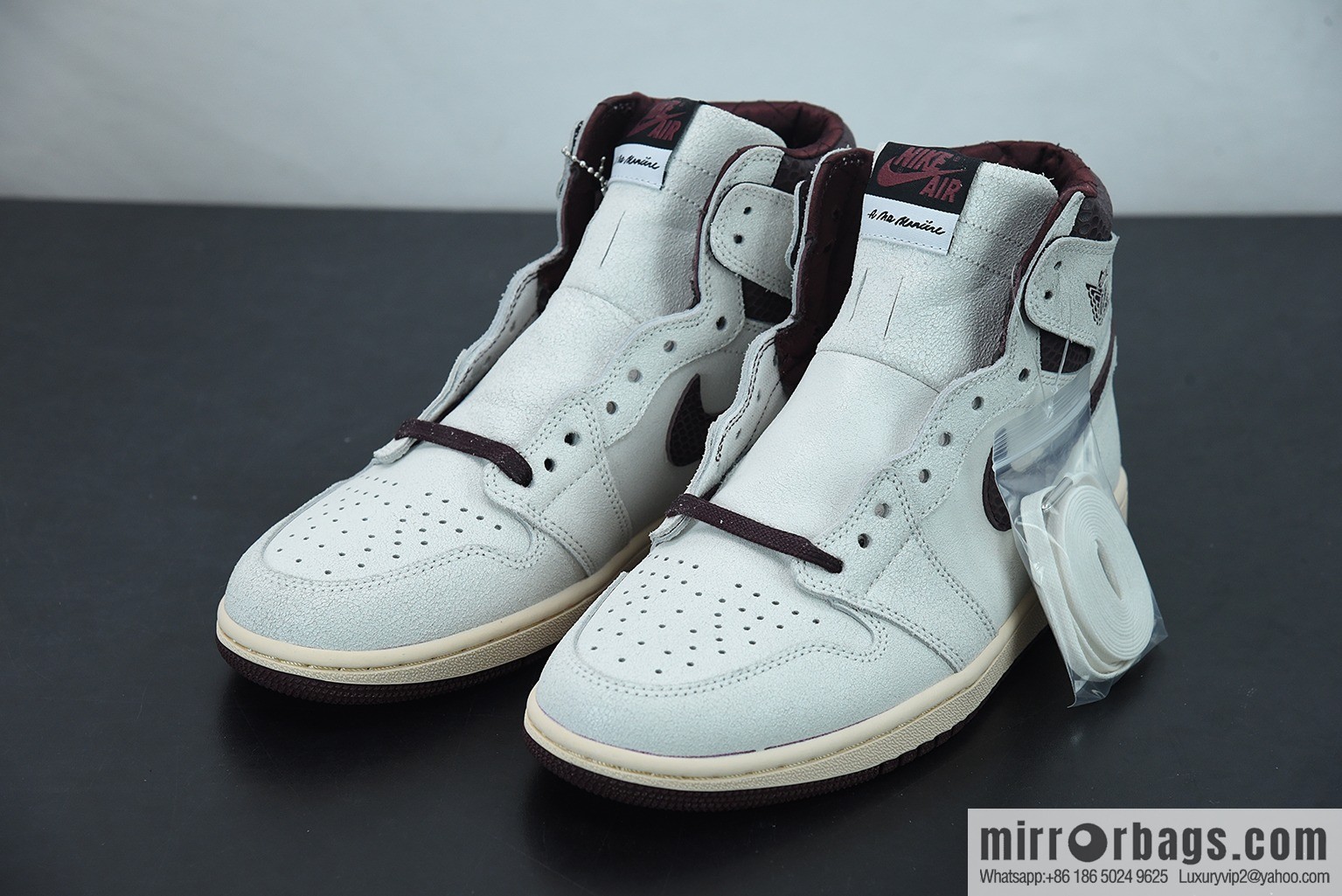 A Ma Maniére x Air Jordan 1 AJ1 Joe 1 gray-brown snake pattern, burst pattern, joint high-top man item number; DO7097-100