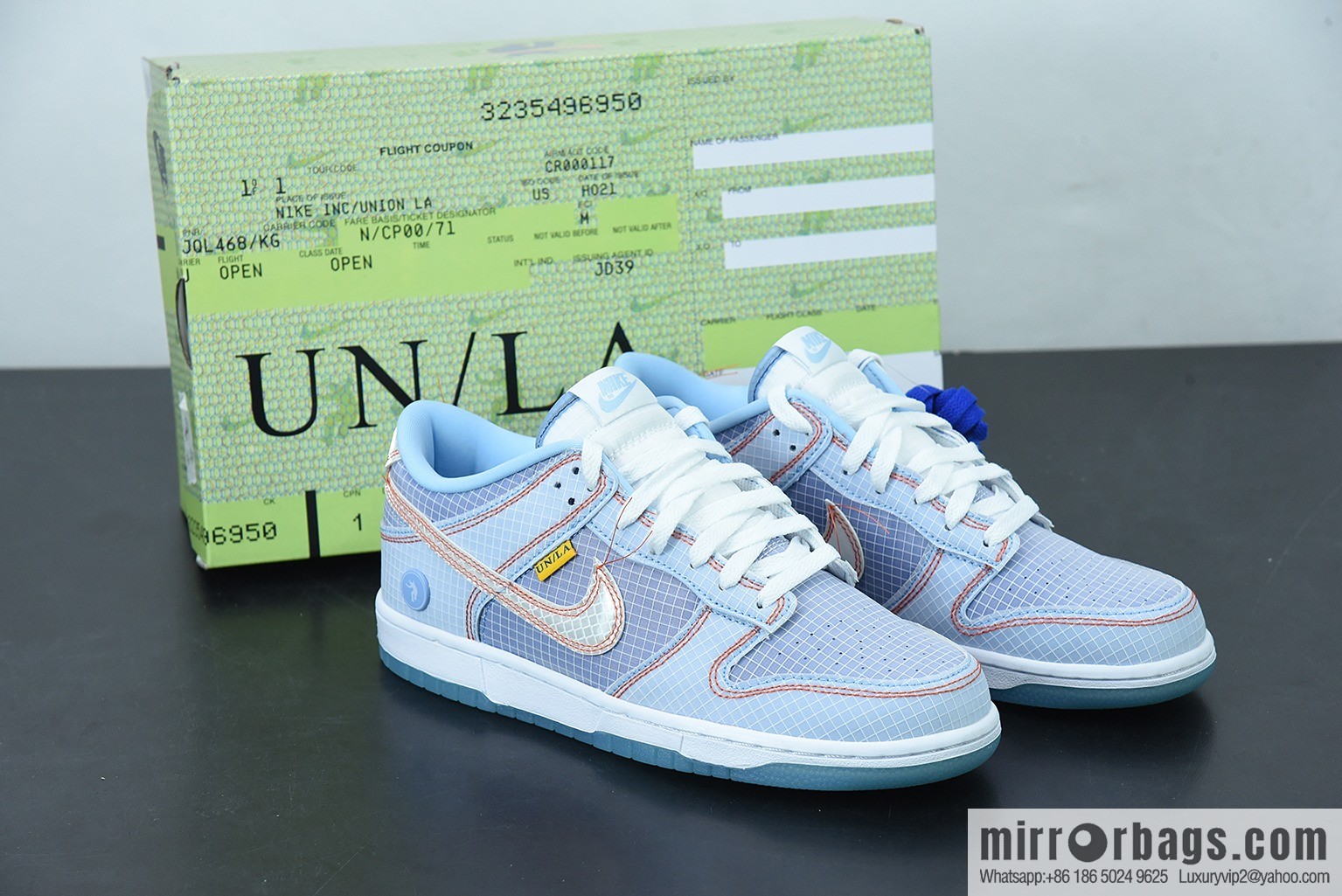 M05M5 pure original version Union x NK Dunk joint model, low-top sports and leisure board shoes, item number: DJ9649-400