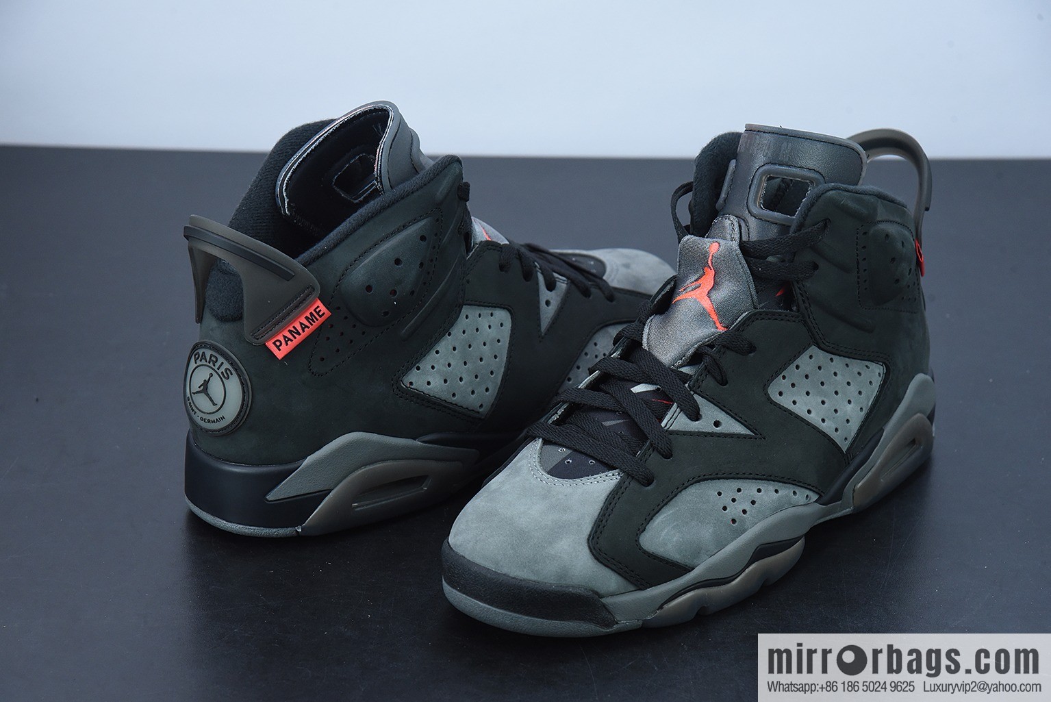 0H0G6 pure original version PSG x Air Jordan 6 Retro AJ6 Joe 6 big Paris men's basketball shoes CK1229-001