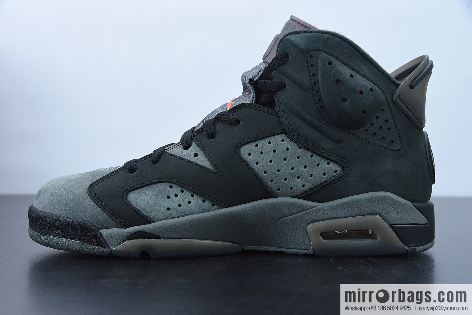 0H0G6 pure original version PSG x Air Jordan 6 Retro AJ6 Joe 6 big Paris men's basketball shoes CK1229-001