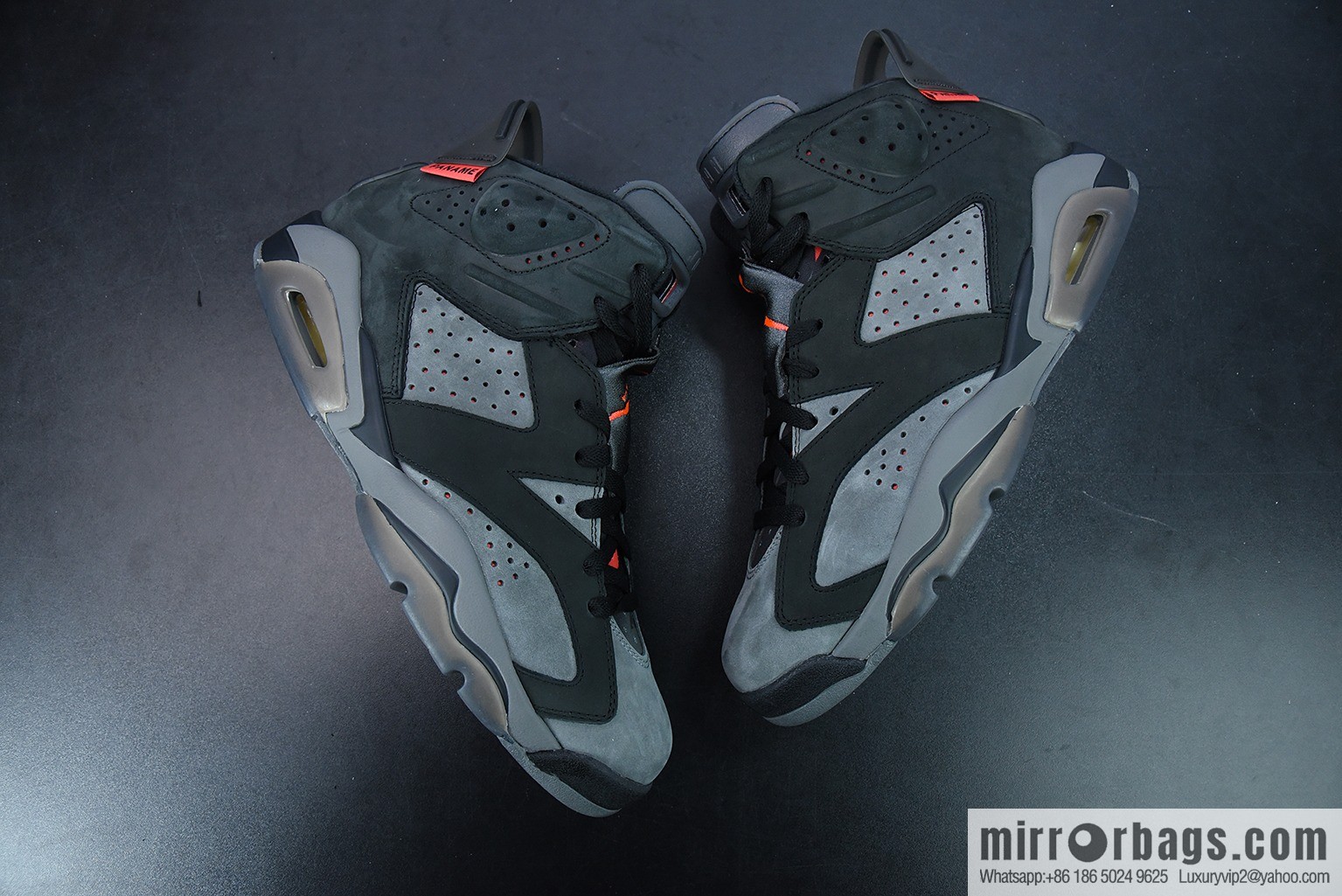 0H0G6 pure original version PSG x Air Jordan 6 Retro AJ6 Joe 6 big Paris men's basketball shoes CK1229-001