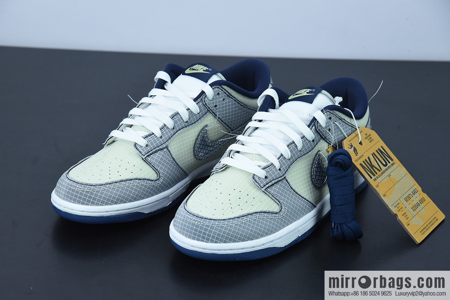 M05M5 pure original version Union x NK Dunk joint model, low-top sports and leisure board shoes, item number: DJ9649-401