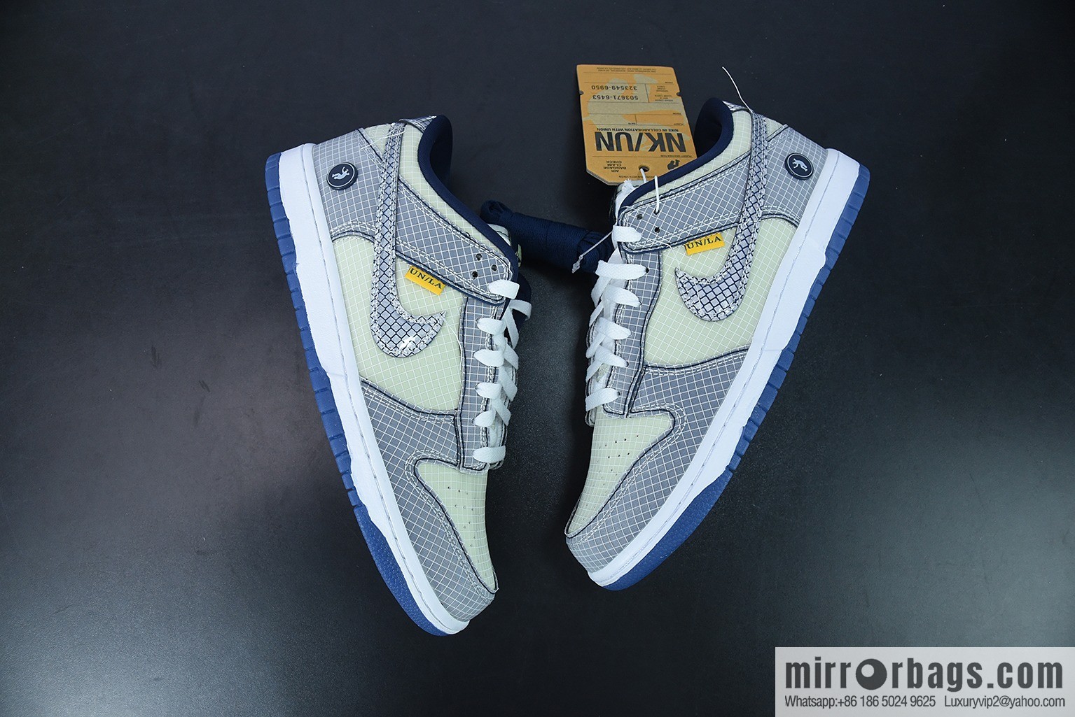 M05M5 pure original version Union x NK Dunk joint model, low-top sports and leisure board shoes, item number: DJ9649-401