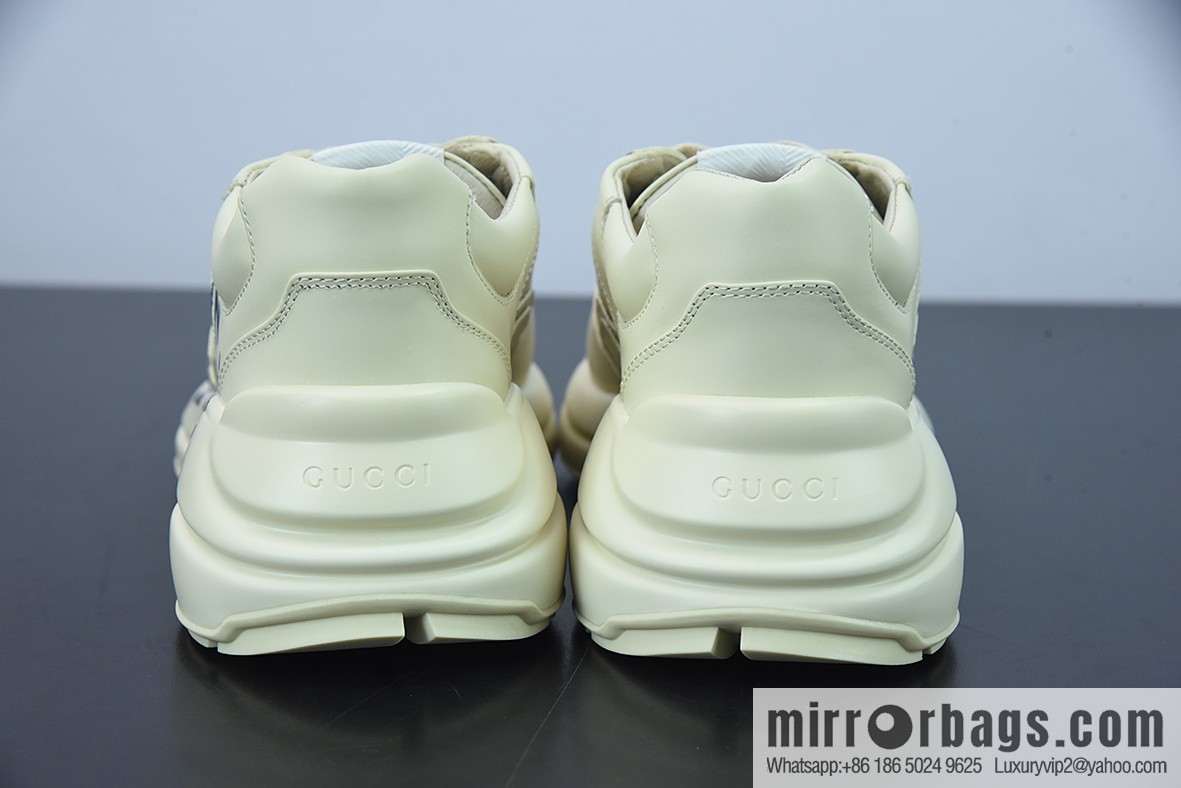 G05H6 Gucci Rhyton Vintage Trainer Sneaker Gucci Daddy Shoes