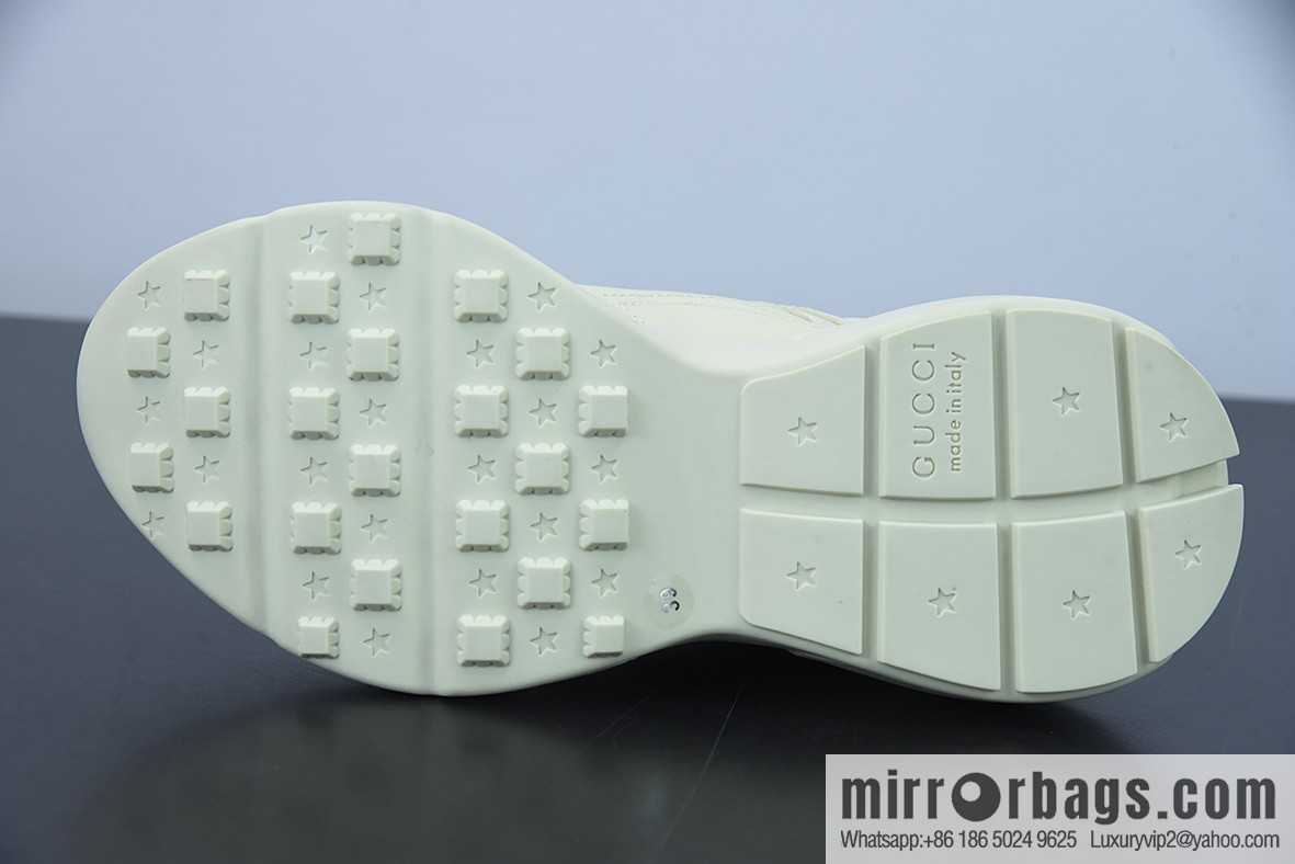 G05H6 Gucci Rhyton Vintage Trainer Sneaker Gucci Daddy Shoes