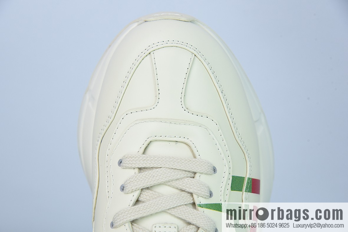 G05H6 Gucci Rhyton Vintage Trainer Sneaker Gucci Daddy Shoes
