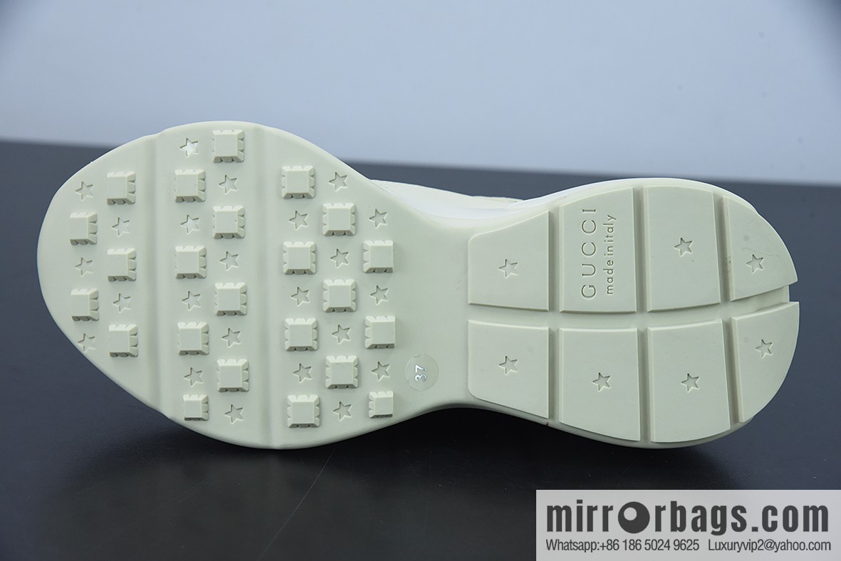 G05H6 Gucci Rhyton Vintage Trainer Sneaker Gucci Daddy Shoes