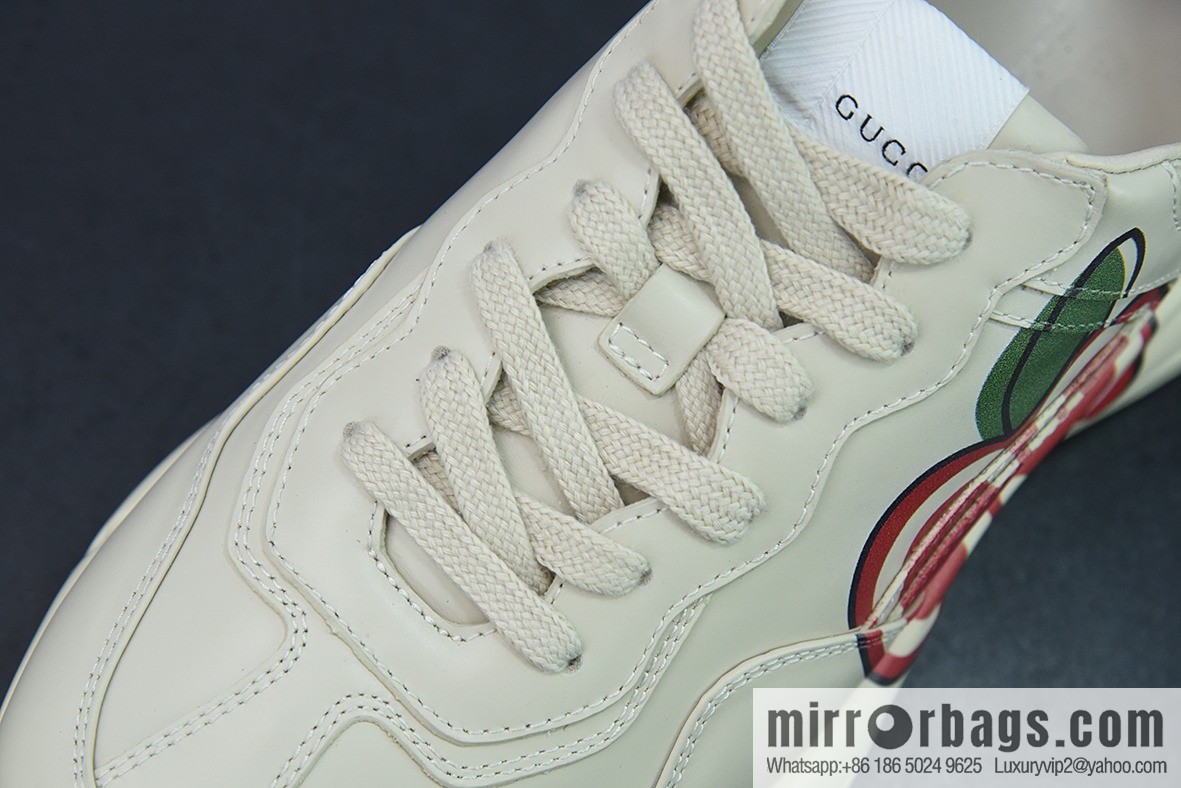 G05H6 Gucci Rhyton Vintage Trainer Sneaker Gucci Daddy Shoes