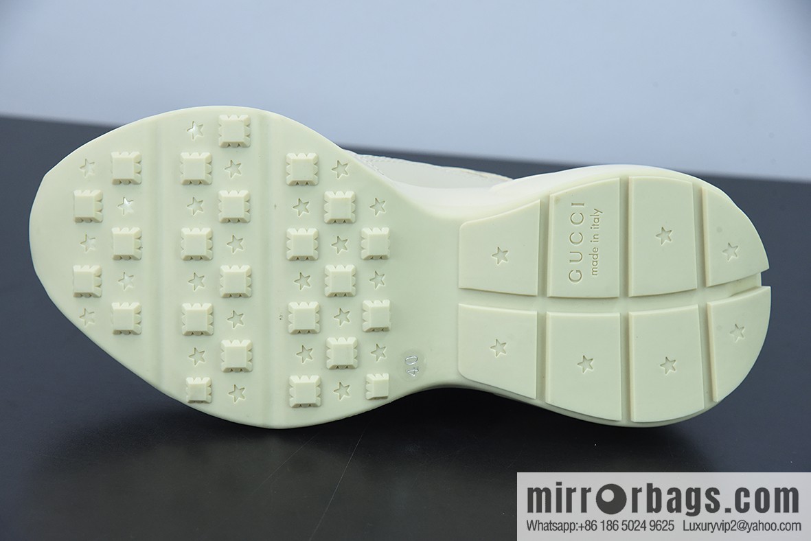 G05H6 Gucci Rhyton Vintage Trainer Sneaker Gucci Daddy Shoes