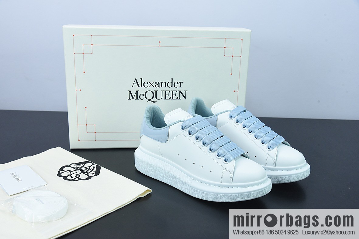 Alexander McQueen/Alexander McQueen, muffin shoes platform heightening white shoes D03G6