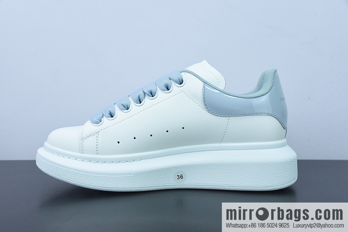 Alexander McQueen/Alexander McQueen, muffin shoes platform heightening white shoes D03G6