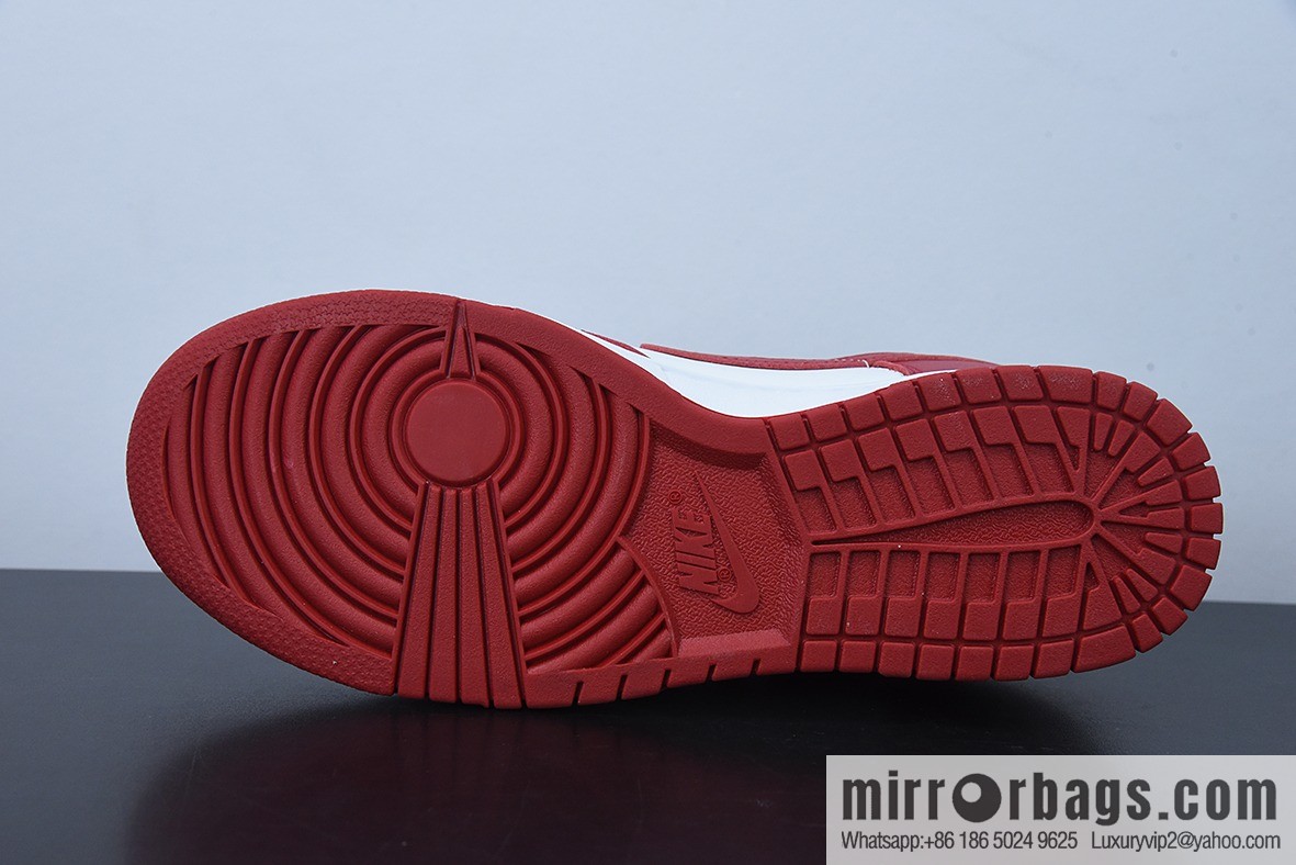 H03K5 pure original NiKe Dunk SB Low Vintage white and red low-top leisure sports skateboard shoes, item number: DD1391-602