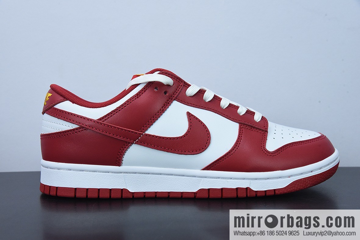 H03K5 pure original NiKe Dunk SB Low Vintage white and red low-top leisure sports skateboard shoes, item number: DD1391-602