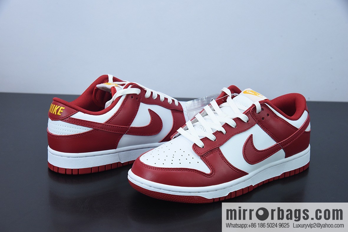 H03K5 pure original NiKe Dunk SB Low Vintage white and red low-top leisure sports skateboard shoes, item number: DD1391-602