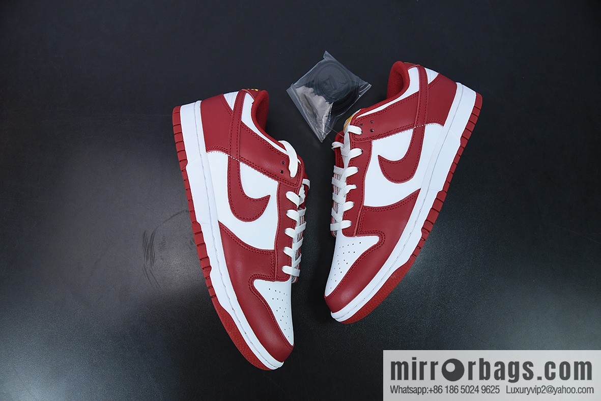 H03K5 pure original NiKe Dunk SB Low Vintage white and red low-top leisure sports skateboard shoes, item number: DD1391-602