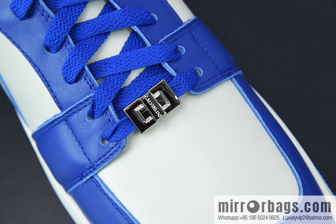 CALVINLUO granular first layer leather upper material #back help inner package soft calfskin low top sneakers