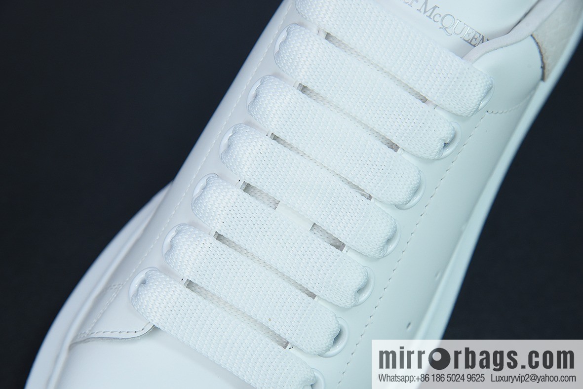 Alexander McQueen/Alexander McQueen, muffin shoes platform heightening white shoes D05G6