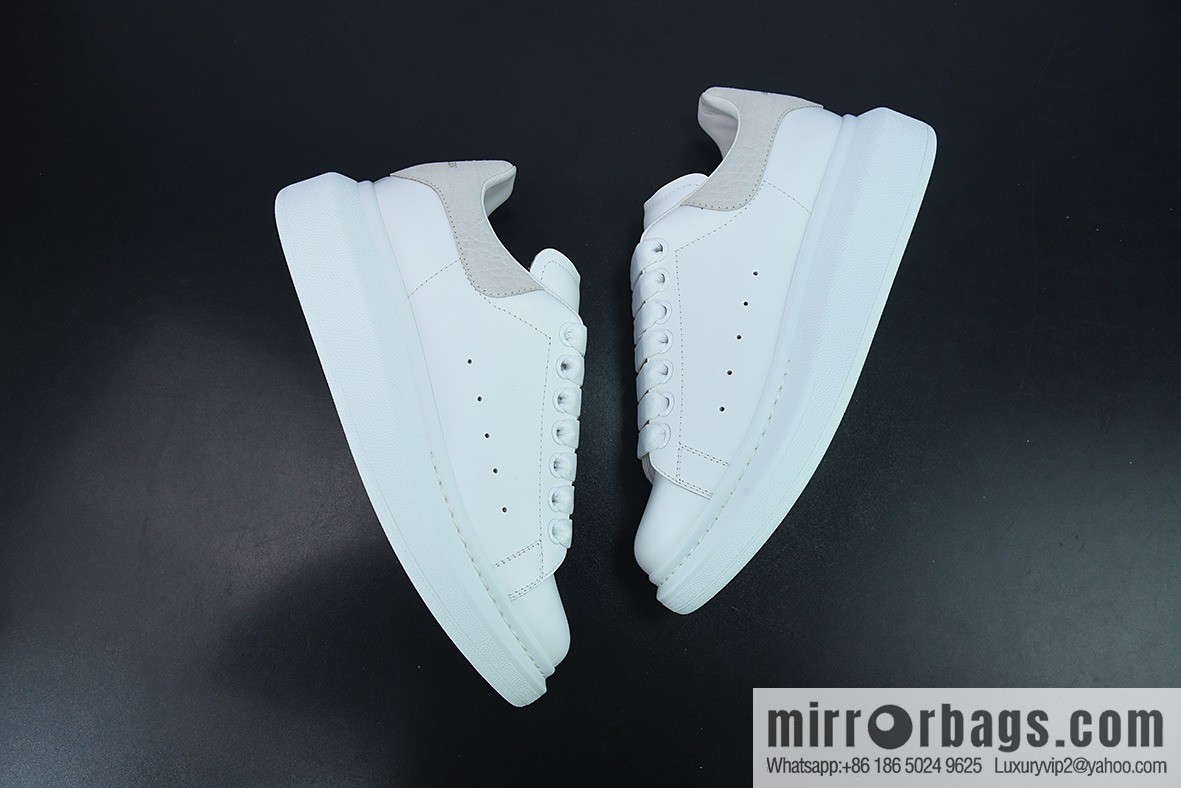 Alexander McQueen/Alexander McQueen, muffin shoes platform heightening white shoes D05G6