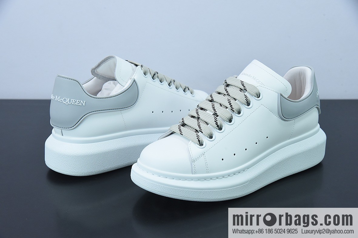 Alexander McQueen/Alexander McQueen, muffin shoes platform heightening white shoes D05G6