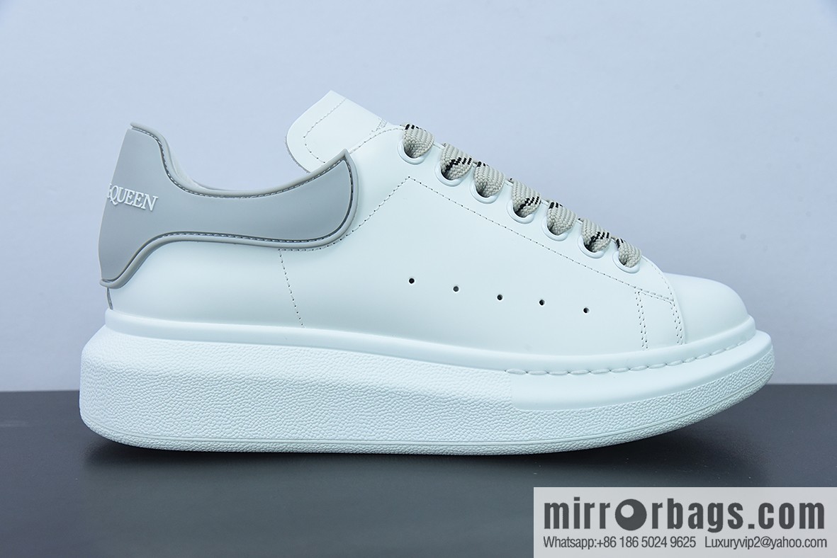 Alexander McQueen/Alexander McQueen, muffin shoes platform heightening white shoes D05G6
