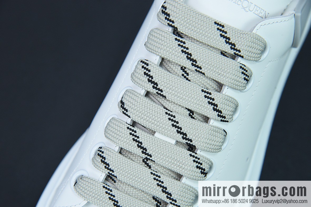 Alexander McQueen/Alexander McQueen, muffin shoes platform heightening white shoes D05G6