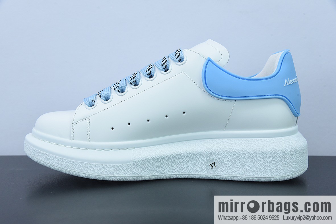 Alexander McQueen/Alexander McQueen, muffin shoes platform heightening white shoes D05G6